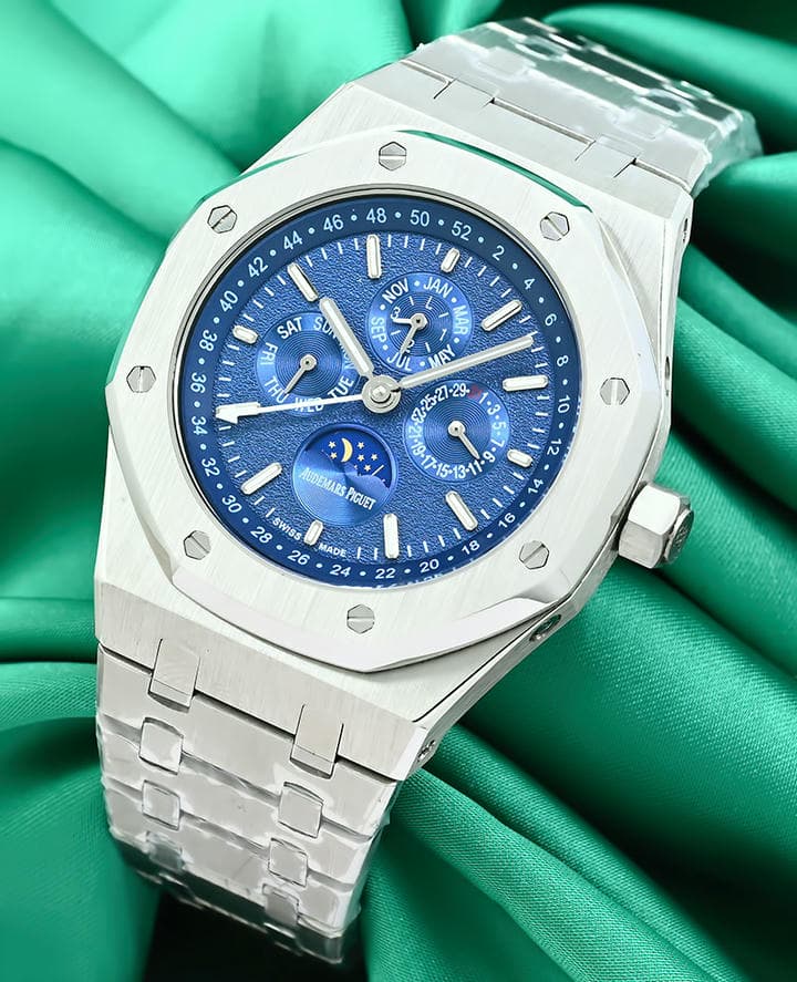 Audemars Piguet Perpetual Calendar Blue Dial Watch 1768330932 9c431eb4