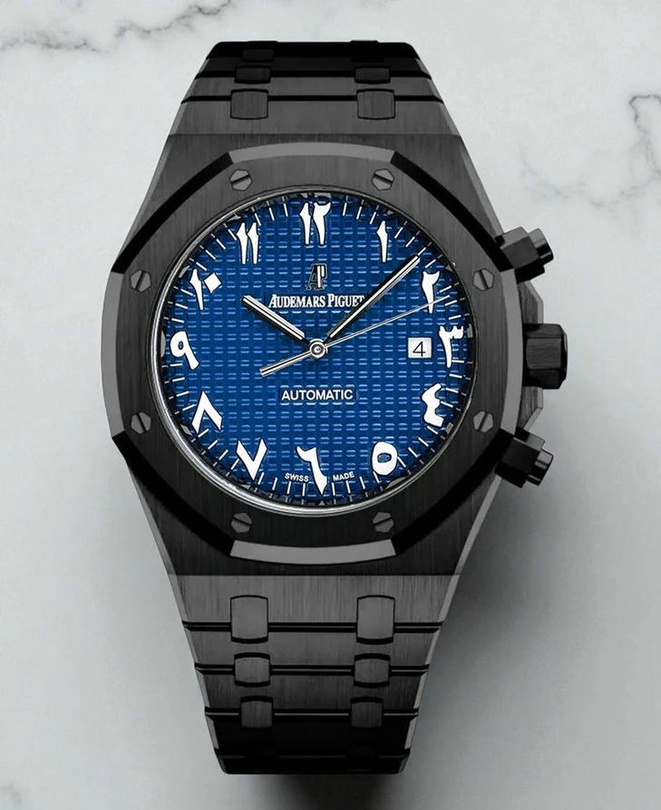 Audemars Piguet Royal Oak 42mm Black Pvd Blue Dial Watch 1 Pakistan 1765830881 0f588a96