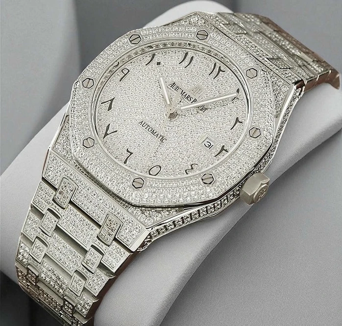 Audemars Piguet Royal Oak Automatic Arabic Diamond Dial Watch Pakistan 1765830883 7765e4f1