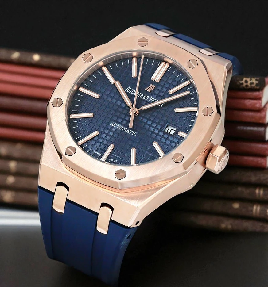 Audemars Piguet Royal Oak Automatic Blue Dial Watch 1 Pakistan 1765830883 D1ff1edf
