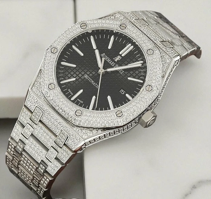 Audemars Piguet Royal Oak Automatic Diamond Watch Pakistan 1765830884 Dc585303