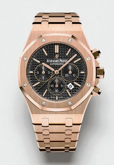Audemars Piguet Royal Oak Black Dial Mens Chronograph Watch Pakistan 1765830885 7e72cf29