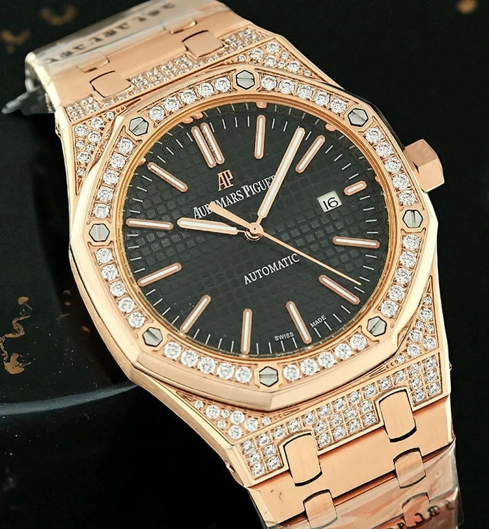 Audemars Piguet Royal Oak Black Dial Mens Watches Pakistan 1765830885 554ddd63