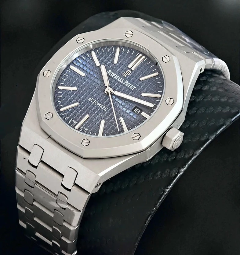 Audemars Piguet Royal Oak Blue Dial Titanium Pakistan