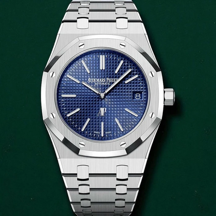 Audemars Piguet Royal Oak Blue Dial Watch 4 Pakistan 1765830889 5d7df277