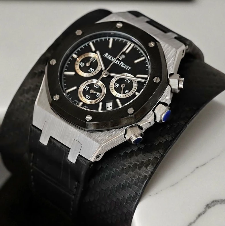 Audemars Piguet Royal Oak Chronograph Blackdial Pakistan 1765830868 70c35b57