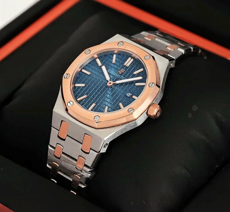 Audemars Piguet Royal Oak Chronograph Blue Dial Ladies Watch Pakistan 1765830893 D6000bb3