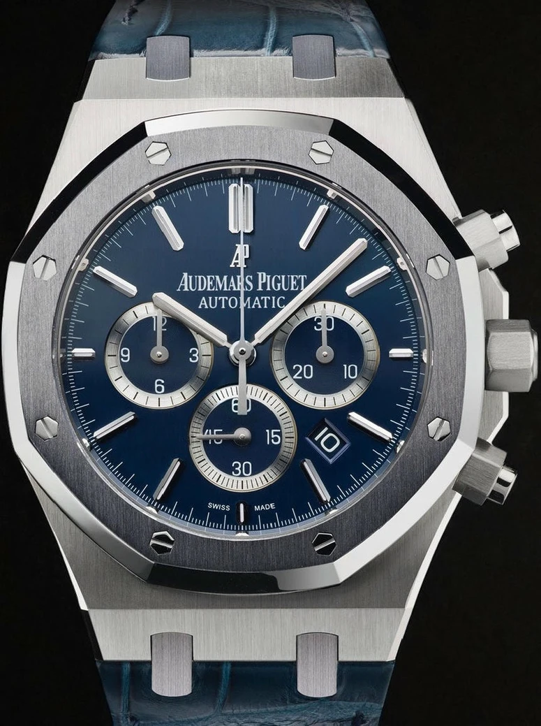 Audemars Piguet Royal Oak Chronograph Blue Dial Watch Pakistan 1765830873 86d15ca7