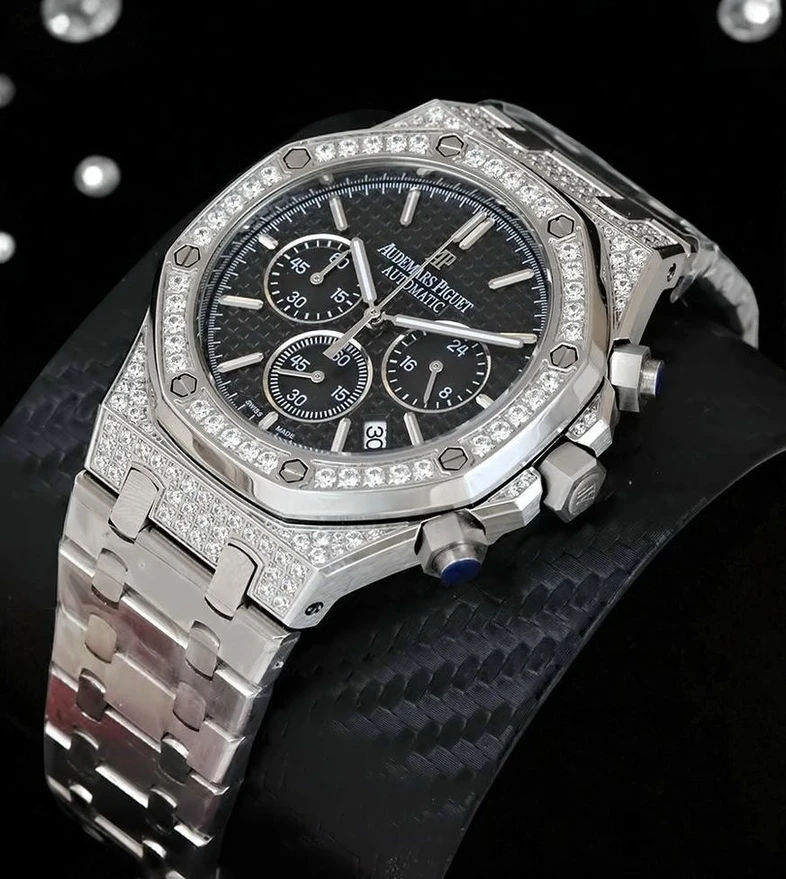 Audemars Piguet Royal Oak Chronograph Diamond Men S Watch Pakistan 1765830894 2528af64