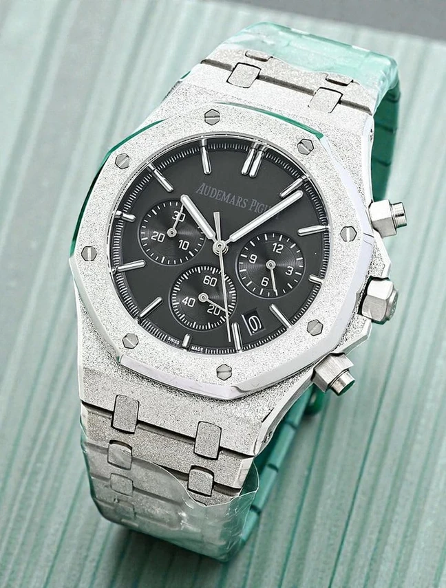 Audemars Piguet Royal Oak Chronograph Frosted Watch 1768330933 76f90494
