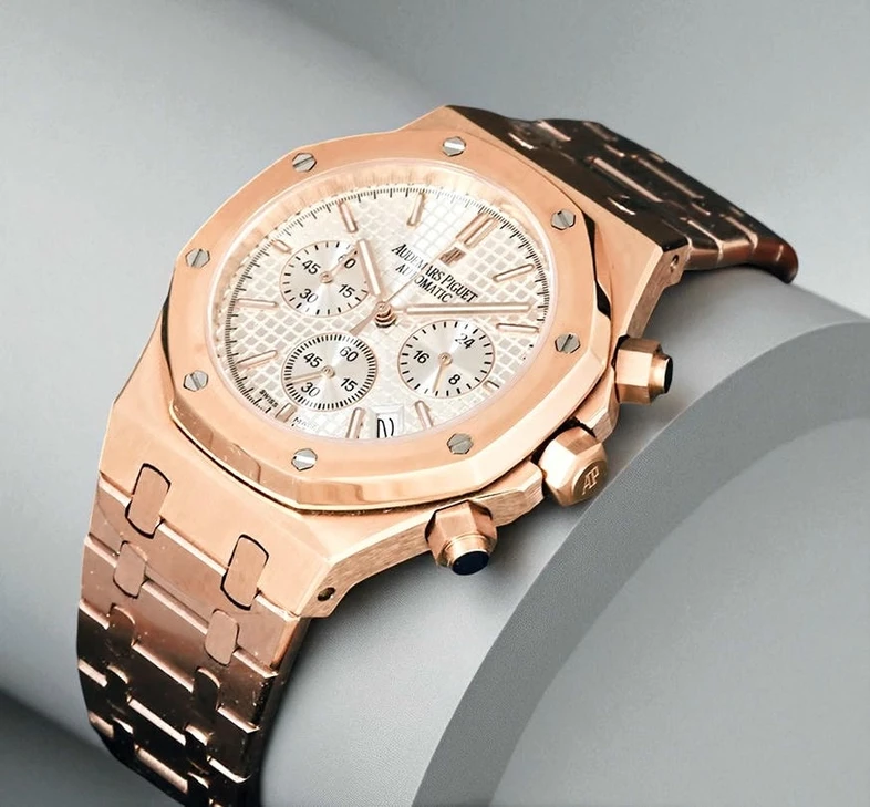 Audemars Piguet Royal Oak Chronograph Rose Gold Pakistan 1765830895 F8dd1db5