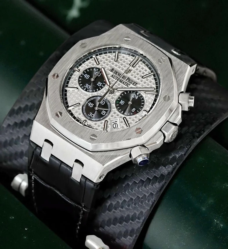Audemars Piguet Royal Oak Chronograph Silver Dial Watch Watch 116 Pakistan 1765830895 Cd3a3703