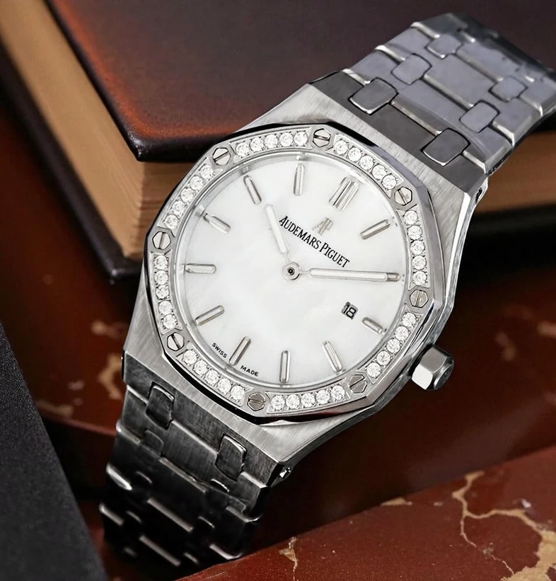 Audemars Piguet Royal Oak Diamond Bezel Ladies Watch Pakistan 1765830901 Eb2ec4a2