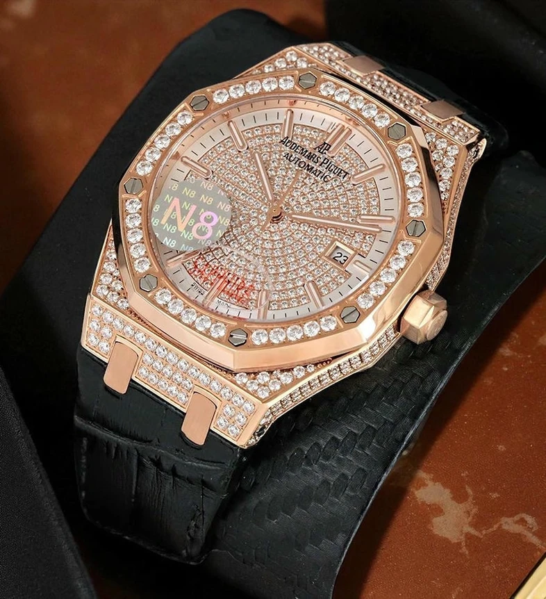 Audemars Piguet Royal Oak Diamond Dial Watch Pakistan 1765830902 Ec0d4ebe
