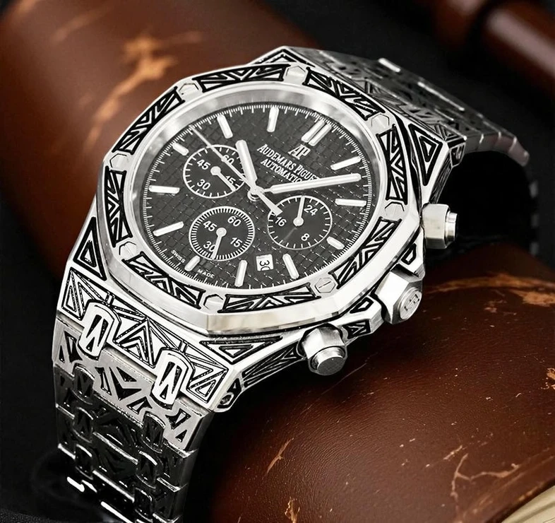 Audemars Piguet Royal Oak Engraved Watch Pakistan 1765830904 80ecffda