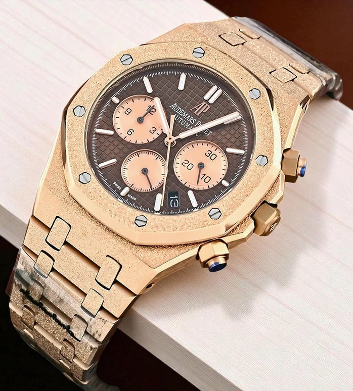 Audemars Piguet Royal Oak Frosted Rose Gold Watch 1 Pakistan 1765830905 3be7d25f