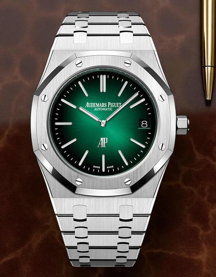 Audemars Piguet Royal Oak Green Dial Models 2021 Watch719 1 Pakistan 1765830908 E4d3ff47