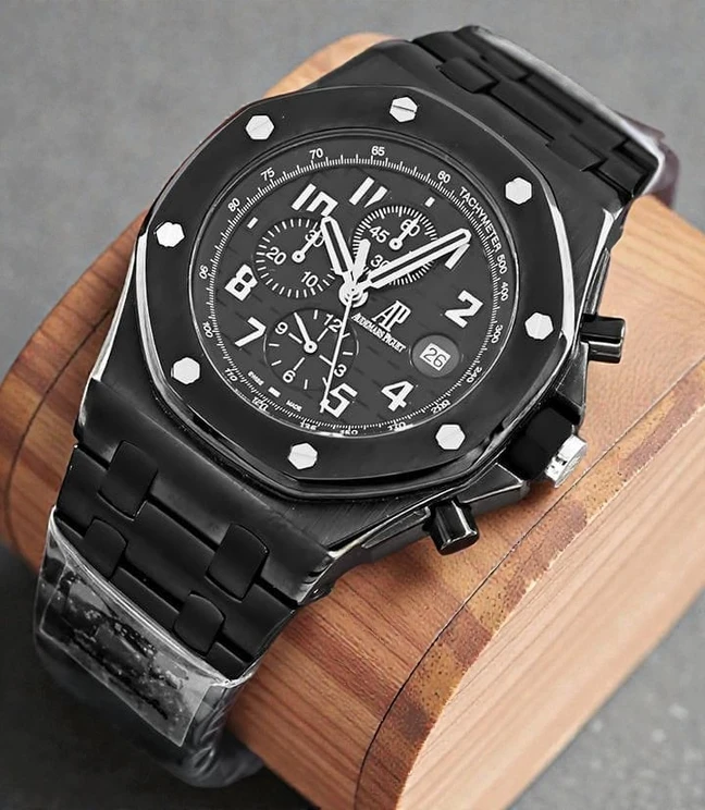 Audemars Piguet Royal Oak Offshore Chronograph Black Pvd Dlc Watch 1