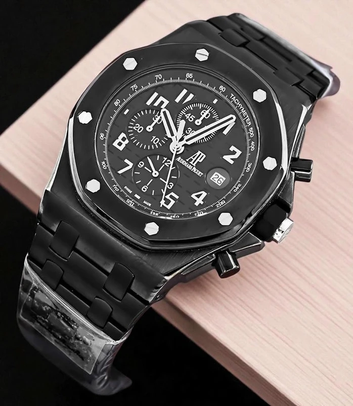 Audemars Piguet Royal Oak Offshore Chronograph Black Pvd Dlc Watch 1 Pakistan