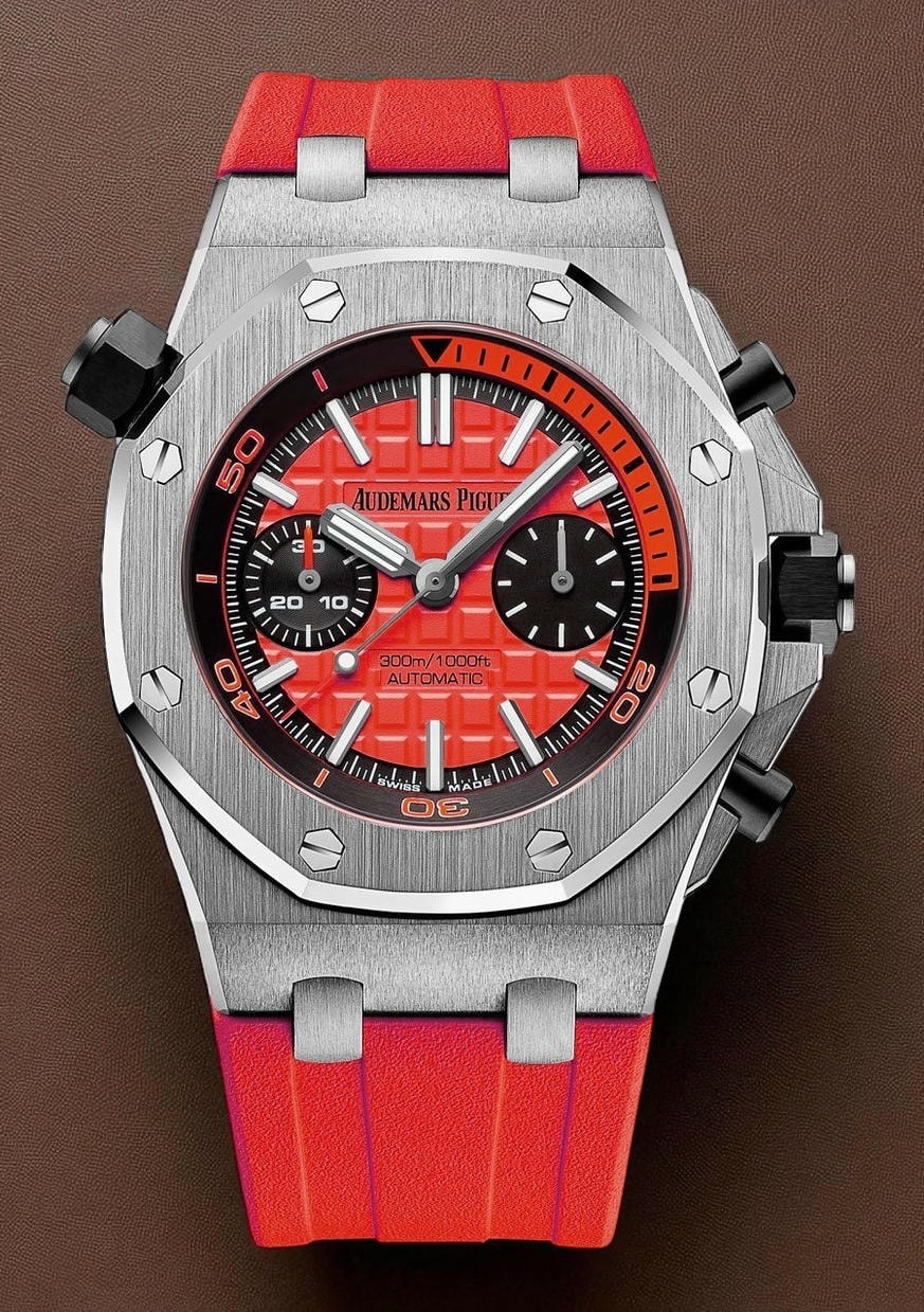 Audemars Piguet Royal Oak Offshore Diver Chronograph Watch 3 Pakistan