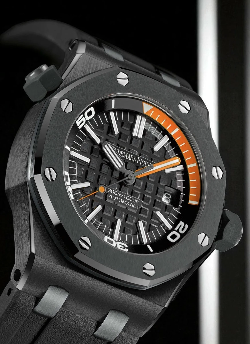 Audemars Piguet Royal Oak Offshore Diver Watch Black Pakistan