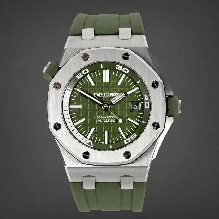 Audemars Piguet Royal Oak Offshore Diver Watch Green Dial 2026