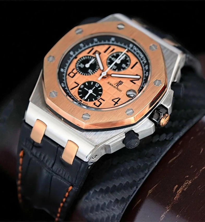 Audemars Piguet Royal Oak Offshore Rose Gold Dial Watch Watch Price 116 Pakistan