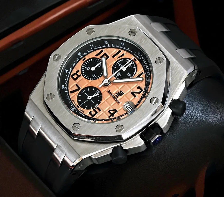 Audemars Piguet Royal Oak Offshore Rose Gold Dial Watches Pakistan