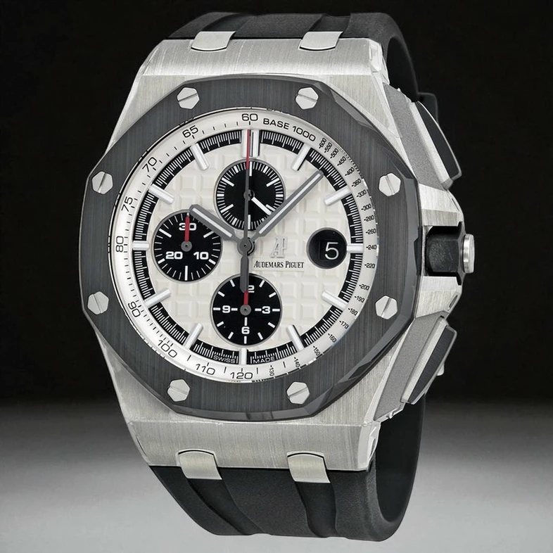 Audemars Piguet Royal Oak Offshore Silver Dial Mens Watch Pakistan