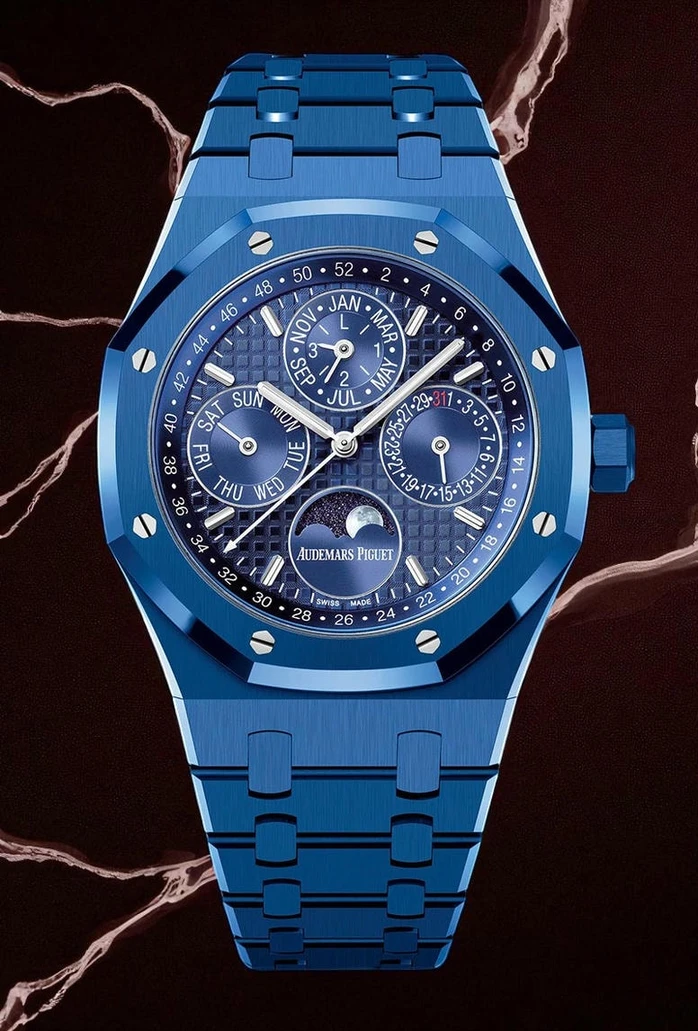 Audemars Piguet Royal Oak Perpetual Calendar Blue Dial Watch Pakistan