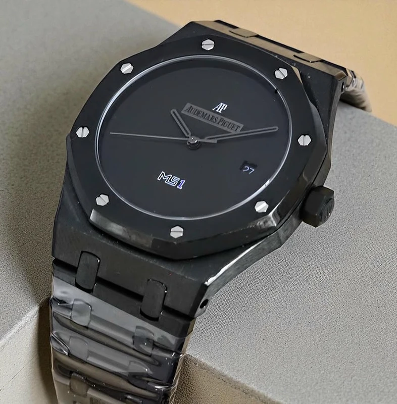 Audemars Piguet Royal Oak Plain Black Dial Pakistan