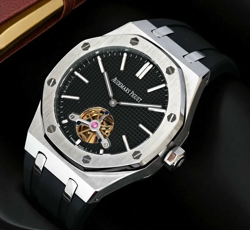 Audemars Piguet Royal Oak Tourbillon Black Dial Watch Pakistan