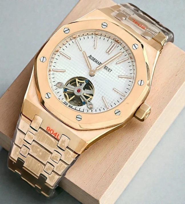 Audemars Piguet Royal Oak Tourbillon Rose Gold Watch 1