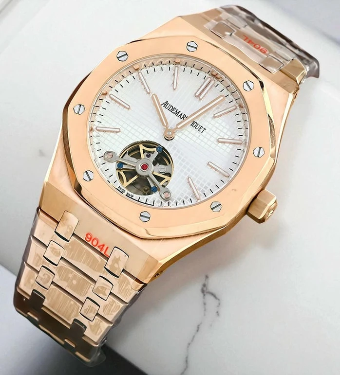 Audemars Piguet Royal Oak Tourbillon Rose Gold Watch 1 Pakistan