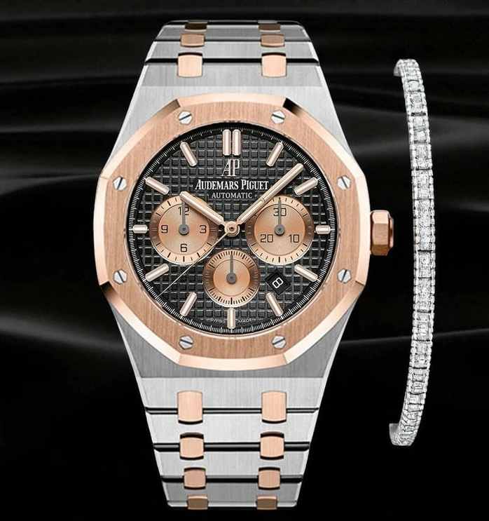 Audemars Piguet Royal Oak Two Tone Mens Watch Pakistan