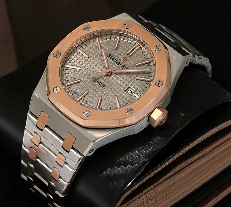 Audemars Piguet Royal Oak Two Tone Watch 2 Pakistan