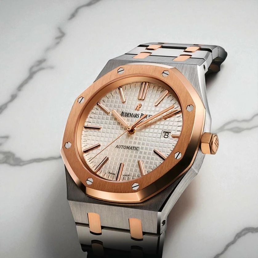 Audemars Piguet Royal Oak Twotone White Dial Pakistan