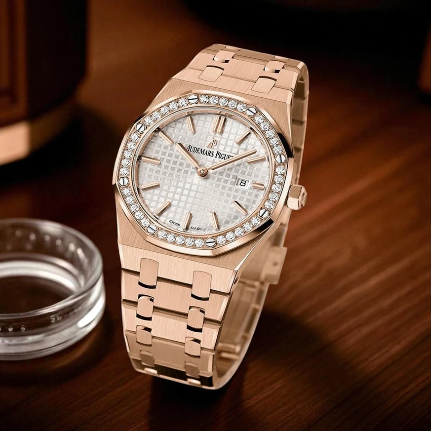 Audemars Piguet Royal Oak White Dial Ladies Watch Pakistan