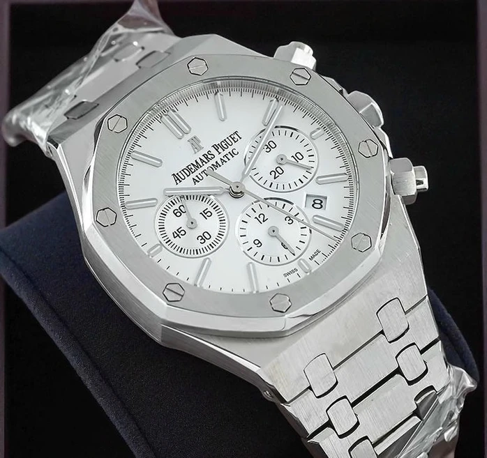 Audemars Piguet Silver Dial Watch Pakistan