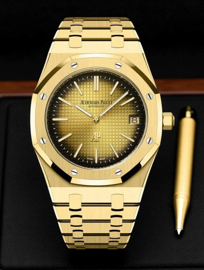 Audemars Piguet Yellow Gold Royal Oak Watch Pakistan