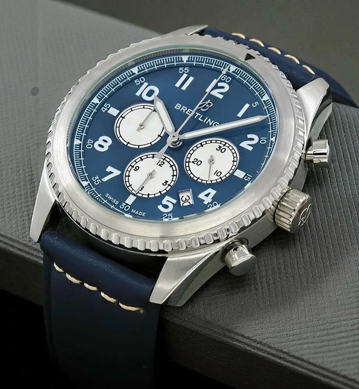 Breitling Aviator Chronograph Blue Dial Watch 2 Pakistan 1765831010 D2d02c43