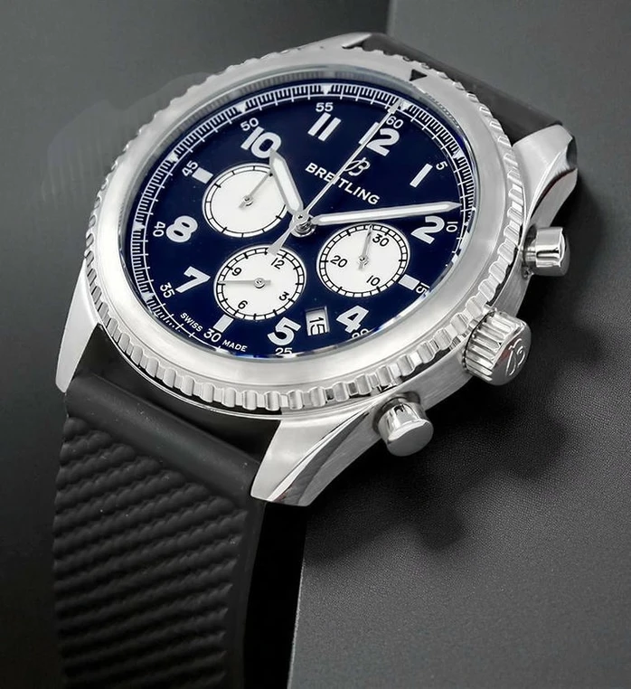 Breitling Aviator Chronograph Blue Dial Watch Pakistan 1765831010 944ae2f6