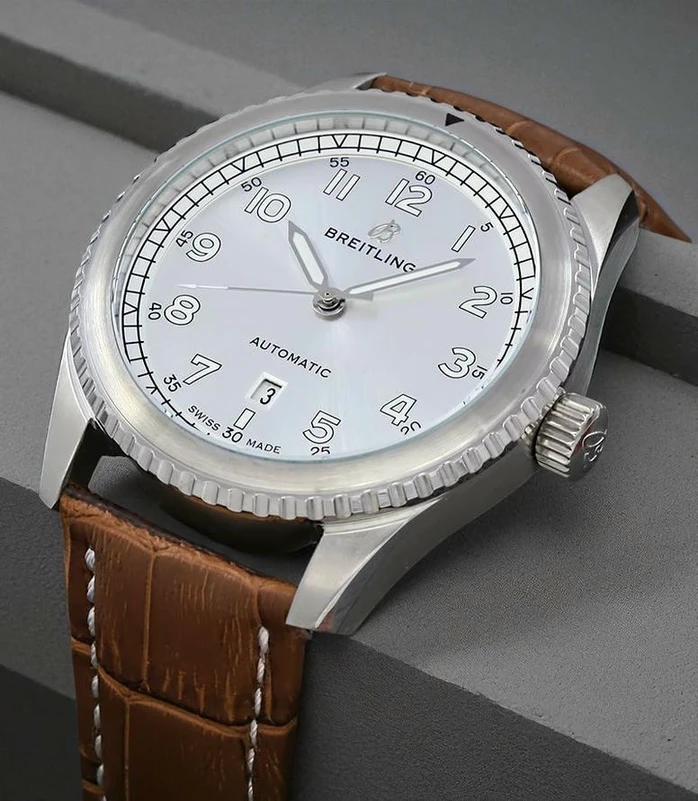 Breitling Aviator White Dial Watch Pakistan 1765831010 3b242468