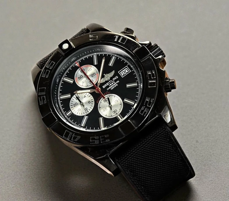 Breitling Black Chronograph Pakistan 1765831015 6927fc19