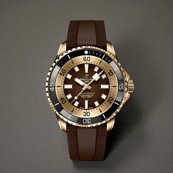 Breitling Brown Bronze Superocean Watch Pakistan 1765831015 518ca9c7
