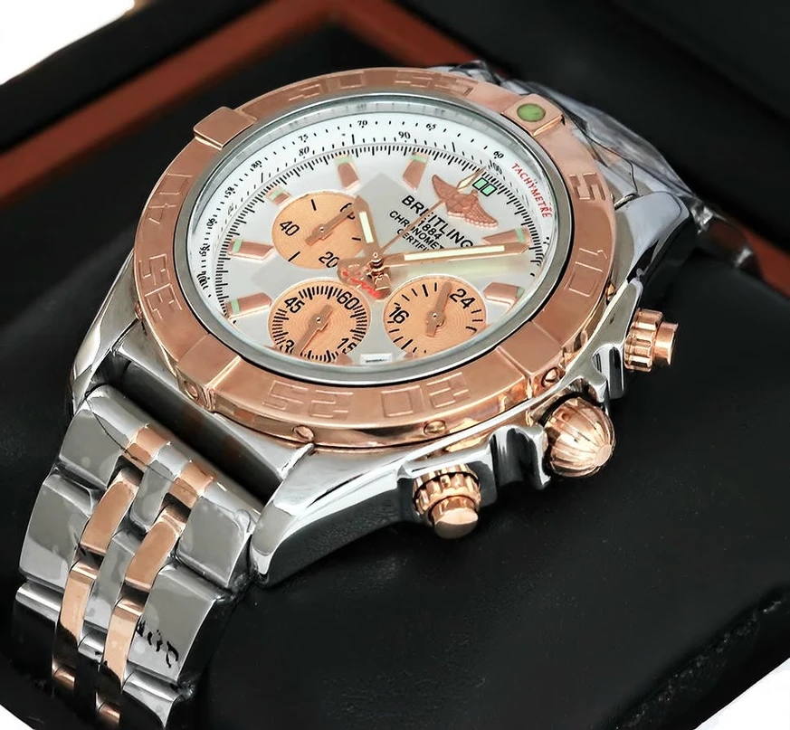 Breitling Chronomat 41 White Dial Watch Pakistan 1765831016 D9c08c67