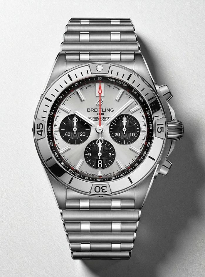 Breitling Chronomat B01 42 Silver Dial Mens Watch Pakistan 1765830996 41ec1753