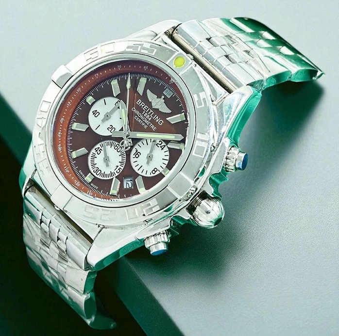 Breitling Chronomat Brown Dial Men S Watch Pakistan 1765831021 Fd6ef746