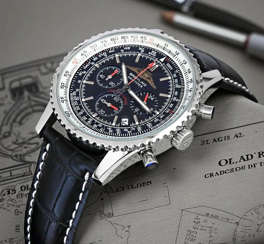 Breitling Chronometer Navitimer Black Dial Pakistan 1765831022 02af7bac