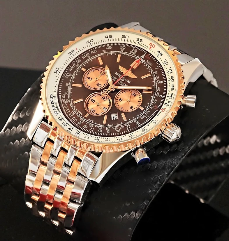 Breitling Chronometer Navitimer Brown Dial Watch Pakistan 1765831022 13cc2cf8